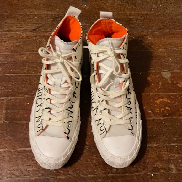 High Top Printed Converse